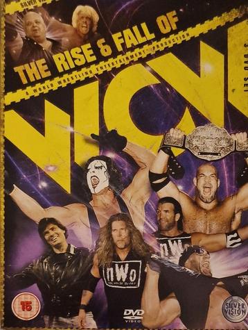 the rise & fall of wcw 3 dvds