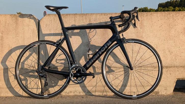 Bianchi Aria maat 59 Ultegra met powermeter, Fietsen en Brommers, Fietsen | Heren | Sportfietsen en Toerfietsen, Zo goed als nieuw