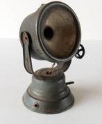 Uit inboedel: Blikken zoeklicht WWII  jaren 1930/40 militair, Verzenden