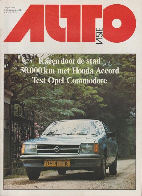 Opel Commodore C test in Autovisie 1979, Boeken, Auto's | Folders en Tijdschriften, Gelezen, Opel, Ophalen of Verzenden