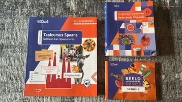 Van Dale taalcursus Spaans + beeldwoordenboek beschikbaar voor biedingen
