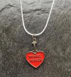 I love Michael Jackson ketting, Hobby en Vrije tijd, Ophalen of Verzenden, Nieuw