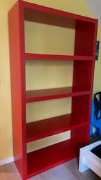 Prima rode boekenkast IKEA, Huis en Inrichting, Kasten | Boekenkasten, 25 tot 50 cm, 100 tot 150 cm, Met plank(en), 150 tot 200 cm