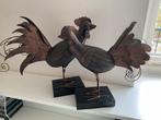 Haan en kip metaal, Ophalen of Verzenden, Zo goed als nieuw