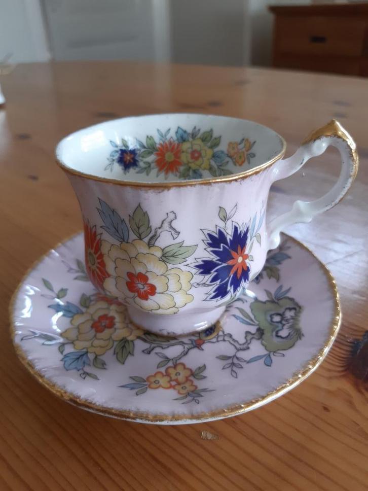 Kop en schotel, Antiek en Kunst, Antiek | Servies los, Ophalen of Verzenden