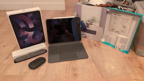 Apple iPad Air (5th generation), Computers en Software, Apple iPads, Zo goed als nieuw, Overige modellen, Wi-Fi, 10 inch, 64 GB