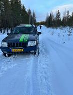 Jeep Grand Cherokee 4.7 I V8 Limited AUT 2000 Blauw, Auto's, Jeep, Automaat, 1826 kg, 109 €/maand, Leder