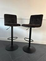 2 stuks Barkruk Jade – stijlvol & comfortabel, Ophalen, In hoogte verstelbaar, Zo goed als nieuw, 90 cm of meer