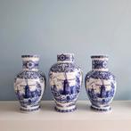 T. Delfts Bleau, kaststel met Hollandse molens, Antiek en Kunst, Ophalen of Verzenden