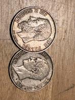 Belgische Munten Leopold I & II, Ophalen of Verzenden, Zilver, Losse munt