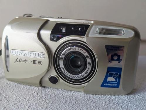 Olympus Mju III 80 35mm, Audio, Tv en Foto, Fotocamera's Analoog, Refurbished, Compact, Olympus, Ophalen of Verzenden