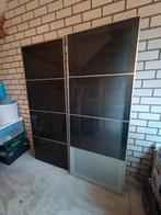 Pax schuifdeur panelen 2x  zgsn, Huis en Inrichting, 50 tot 100 cm, 150 tot 200 cm, Gebruikt, Glas