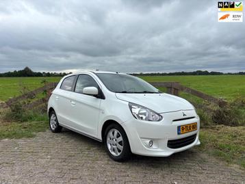 Mitsubishi Space Star 1.0 Intense, Airco, Parelmoer wit, Lag beschikbaar voor biedingen