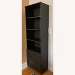 IKEA BRIMNES BOEKENKAST ZWART BOOKCASE BLACK, Huis en Inrichting, Kasten | Boekenkasten, Ophalen, 50 tot 100 cm, Zo goed als nieuw