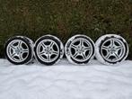 BMW E46 wielset met styling 68m velgen en winterbanden, Ophalen, Gebruikt, Banden en Velgen, 17 inch