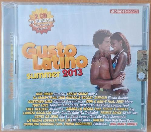 Gusto Latino Summer 2013 (2CD) sale latin CDs, Cd's en Dvd's, Cd's | Verzamelalbums, Nieuw in verpakking, Latin en Salsa, Ophalen of Verzenden