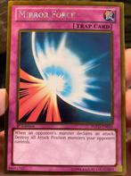 Yu-Gi-Oh! Mirror Force PGLD 1st Edition !, Hobby en Vrije tijd, Verzamelkaartspellen | Yu-gi-Oh!, Verzenden, Zo goed als nieuw