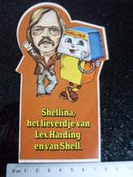 sticker shellina lieverdje Lex Harding en van shell logo, Verzenden, Zo goed als nieuw, Bedrijf of Vereniging