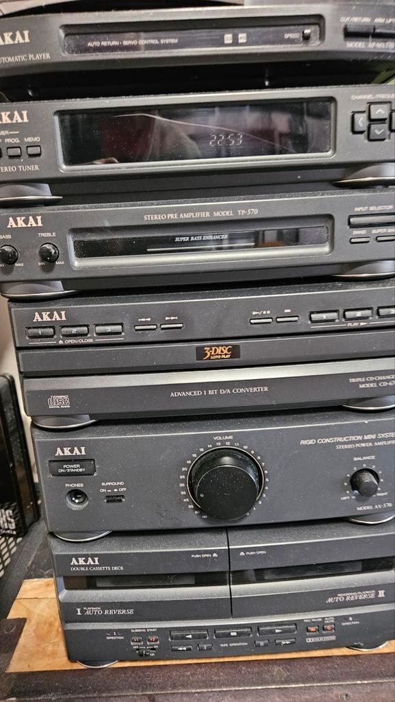 Akai Stereo Set - Diverse Componenten, Audio, Tv en Foto, Stereo-sets, Ophalen of Verzenden