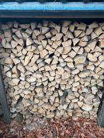 Droog openhaard hout eiken en beuken gekloofd en ongekloofd, Minder dan 3 m³, Ophalen, Eikenhout, Blokken