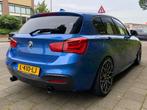 BMW 1-serie M135i Centennial Executive|Navigatie|98000KM|, Auto's, Achterwielaandrijving, Gebruikt, Euro 6, Blauw