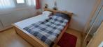 Eiken 2 persoonsbed, Ophalen, Bruin, Tweepersoons, Eiken