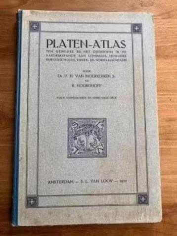 Platen- atlas P.H van Moerkerken/ r Noordhoff .1922 beschikbaar voor biedingen