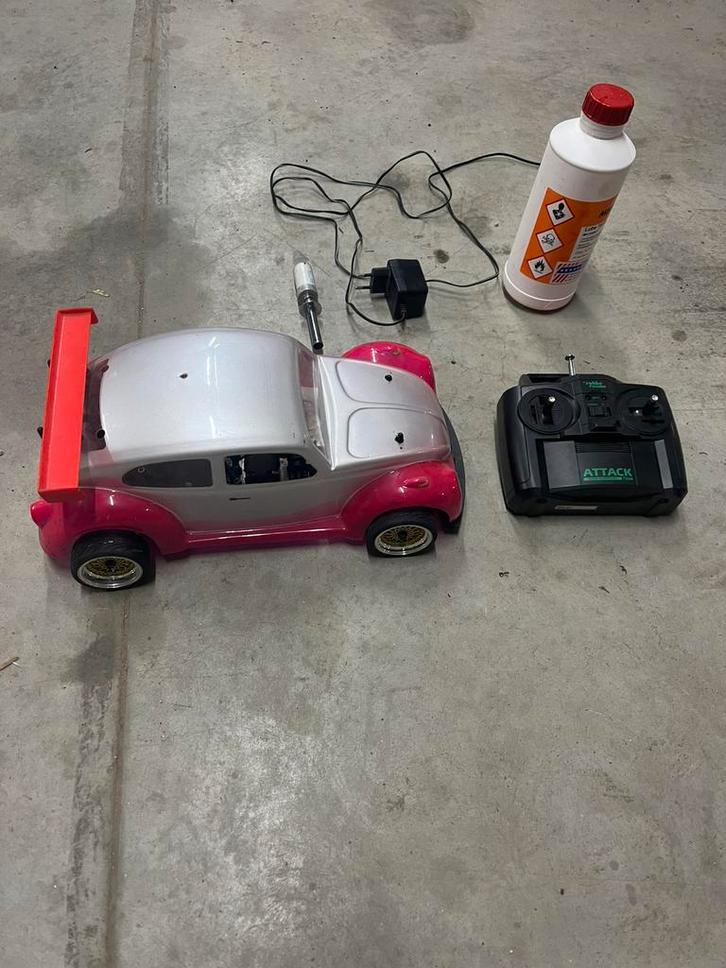 1/10 nitro cen, Hobby en Vrije tijd, Modelbouw | Radiografisch | Auto's, Gebruikt, Auto onroad, Nitro, Ophalen of Verzenden