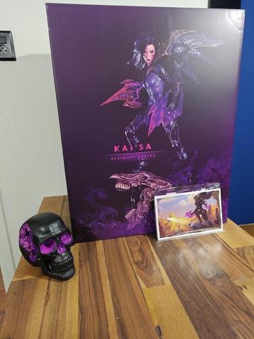 League of Legends Kai'sa Ultimate Statue + Skull beschikbaar voor biedingen