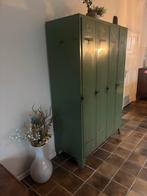 Vintage Lockerkast + eventueel Industriële Salontafel, Huis en Inrichting, Kasten | Lockerkasten, Ophalen, Gebruikt