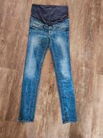 Spijkerbroek / positiebroek - H&M Mama, Maat 38/40 (M), H&M, Blauw, Ophalen of Verzenden