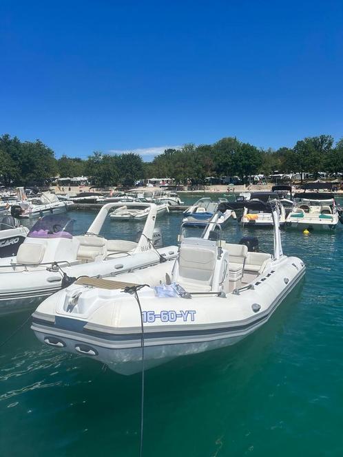 Tiger marine 650 topline 140 pk suzuki pega v-line set 2014, Watersport en Boten, Rubberboten, Zo goed als nieuw, Overige merken
