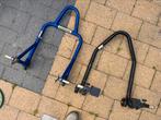 Twee motor paddockstands, Motoren, Accessoires | Onderhoudsmiddelen, Ophalen of Verzenden