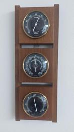 Weerstation Thermometer hygrometer barometer jaren70 w-germa, Ophalen of Verzenden, Gebruikt, Weerstation