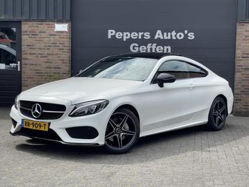 Mercedes-Benz C-Klasse Coupé 200 Prestige AMG Line Pano Cam beschikbaar voor biedingen