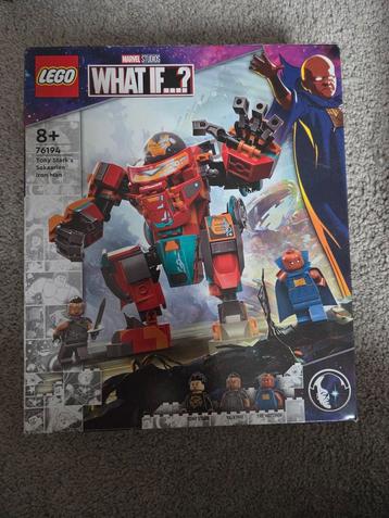 LEGO What If...? 76194 Tony Stark's Sakaarian Iron Man beschikbaar voor biedingen