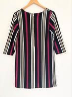 Italian Style jurk zwart/roze/wit, One Size - NP 39,95 - wyp, Nieuw, Maat 38/40 (M), Ophalen of Verzenden, Zwart