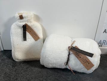 NIEUW - Jens Living Teddy kruik + plaid beschikbaar voor biedingen