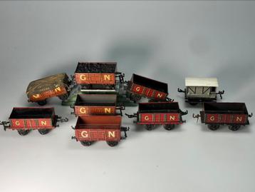 Grote partij mooie Bing spoor 0 GN wagons beschikbaar voor biedingen