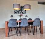 Set van 2 hanglampen - Grijs, Diffuus Licht, Ophalen, Minder dan 50 cm