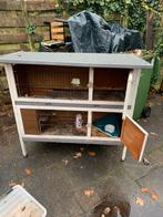 Konijnenhok met accessoires, Dieren en Toebehoren, Ophalen, Gebruikt, 90 cm of meer, Konijn
