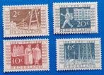 NVPH 592-595 Tentoonstellingszegels ITEP - 1952, Postzegels en Munten, Postzegels | Nederland, Verzenden, Na 1940, Postfris