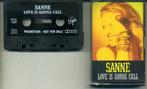 Sanne Salomonsen Love Is Gonna Call PROMO 3 nrs cassette, 1 bandje, Ophalen of Verzenden, Zo goed als nieuw, Origineel