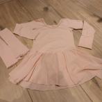 Roze balletpakje met beenwarmers maat 128, Sport en Fitness, Ballet, Ophalen of Verzenden, Zo goed als nieuw