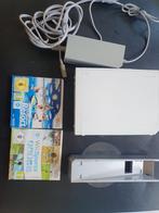 Nintendo wii, Spelcomputers en Games, Ophalen of Verzenden, Zo goed als nieuw, Zonder controller, Met games