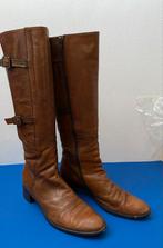 Davos leren laarzen maat 39, Kleding | Dames, Hoge laarzen, Bruin, Ophalen of Verzenden, Davos