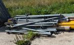 H jukken - tussenliggers - steigerplanken - voetjes, Doe-het-zelf en Verbouw, Steigers, Ophalen, Gebruikt, Gevelsteiger, 5 meter of hoger