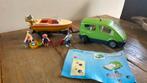 Playmobil auto plus boot 4144, Ophalen of Verzenden, Gebruikt