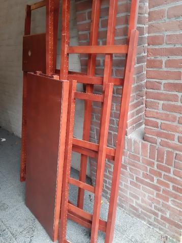 Ikea Rek, Ivar, massief grenen, boekenrek bestaande, 8 rekke - afbeelding 5