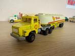 Shell tanker truck Scania Majorette, Antiek en Kunst, Antiek | Speelgoed, Ophalen of Verzenden